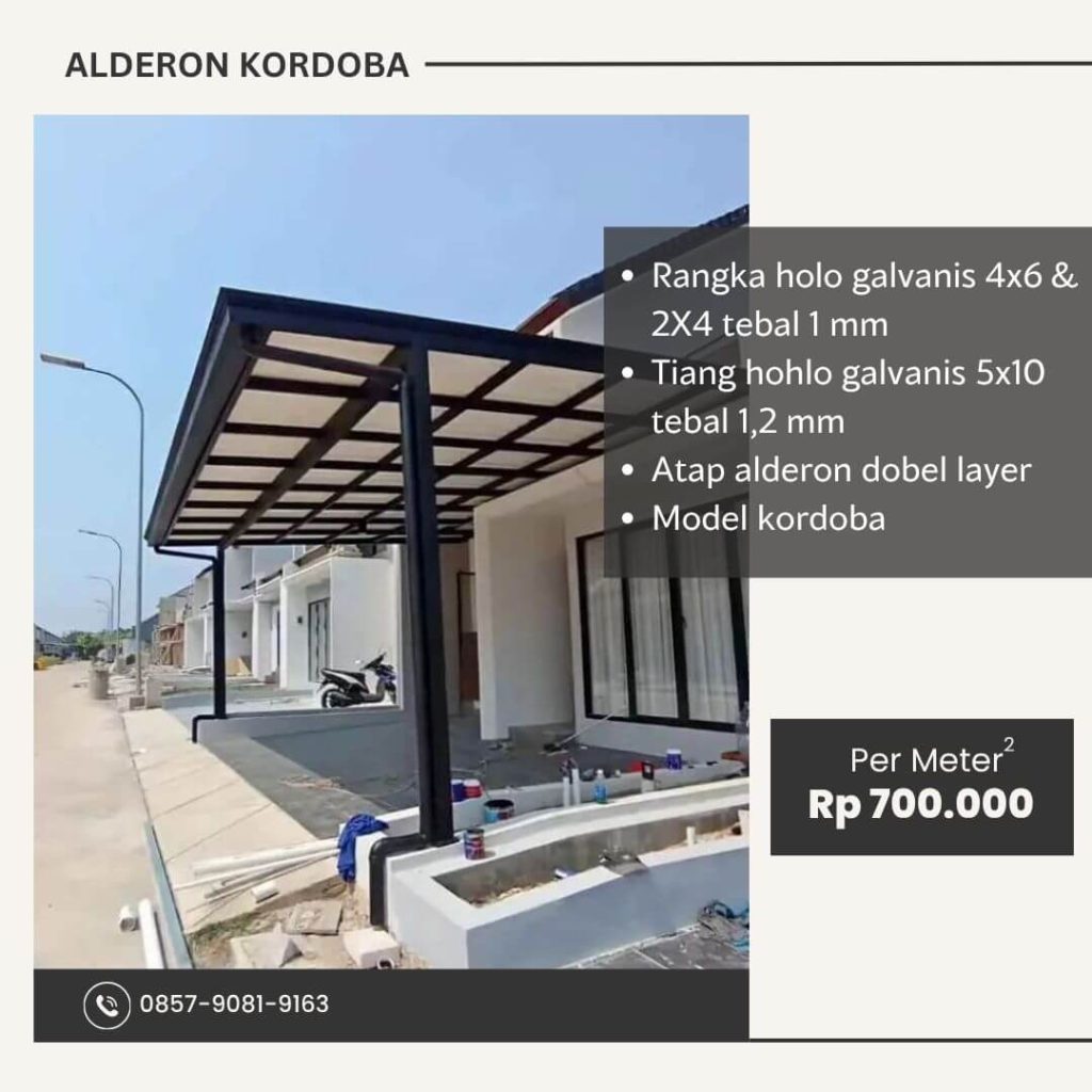 Kanopi Alderon Kordoba Type 2