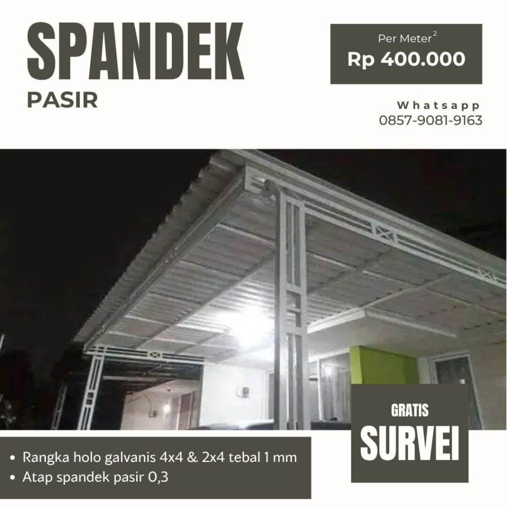 Kanopi spandek