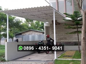 Pasang kanopi alderon Sidoarjo rangka holo 46