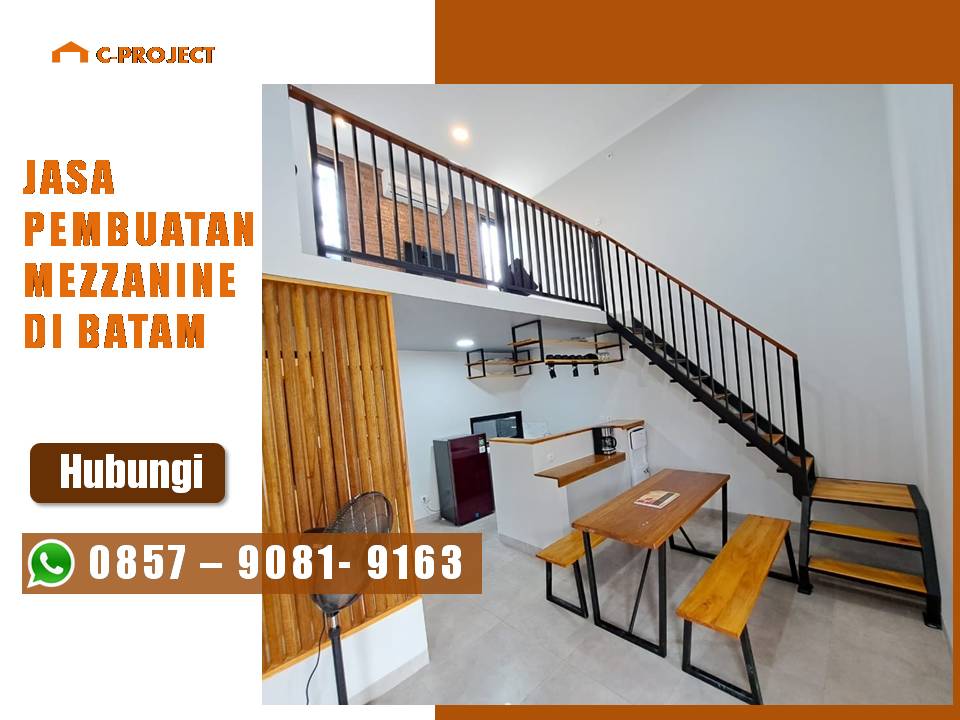 Borongan jasa pembuatan mezzanine di Batam