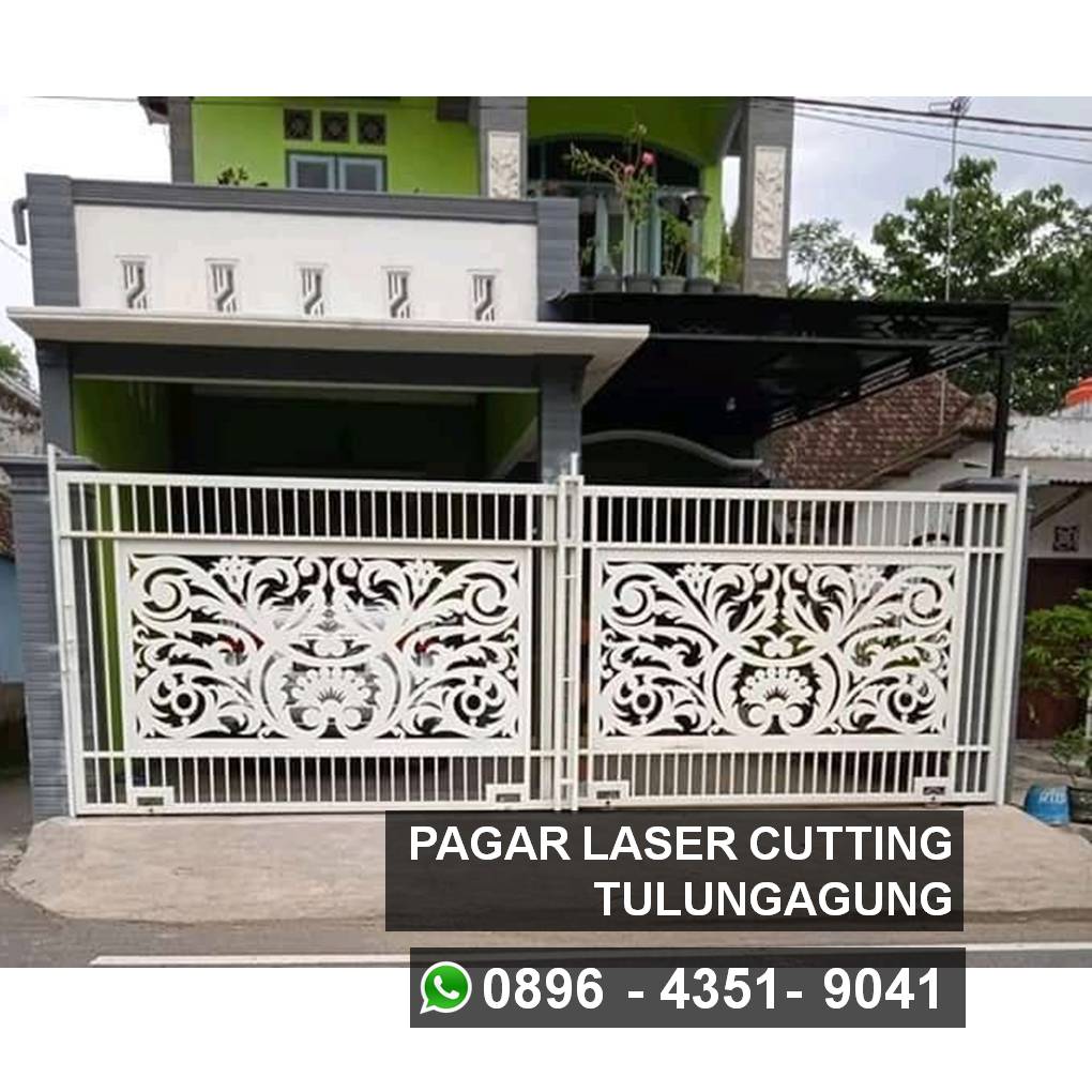 Pagar laser cutting plat besi 1 mm