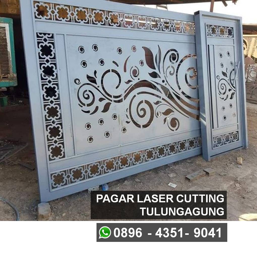Pagar laser cutting plat besi 1,4 mm