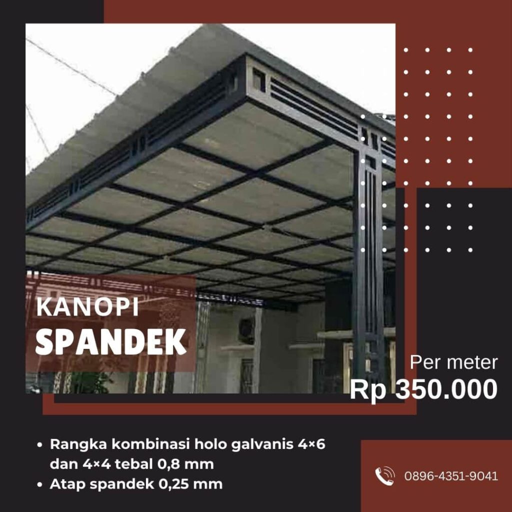 Kanopi spandek