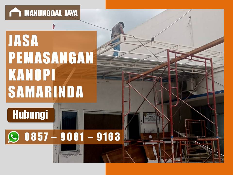 Harga Biaya jasa pemasangan kanopi per meter di Samarinda