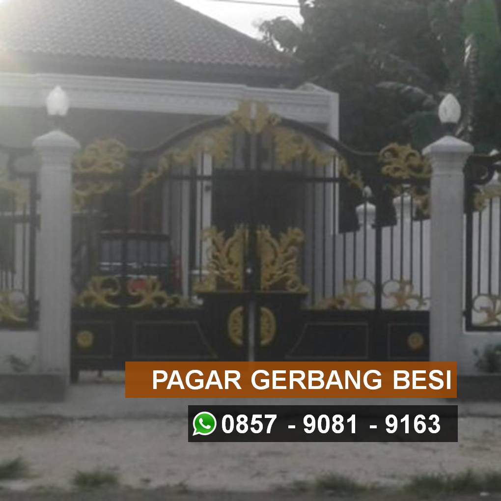 gerbang pagar besi bangkalan