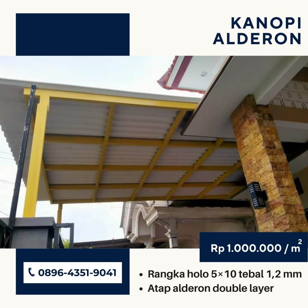 Kanopi Alderon Double Layer