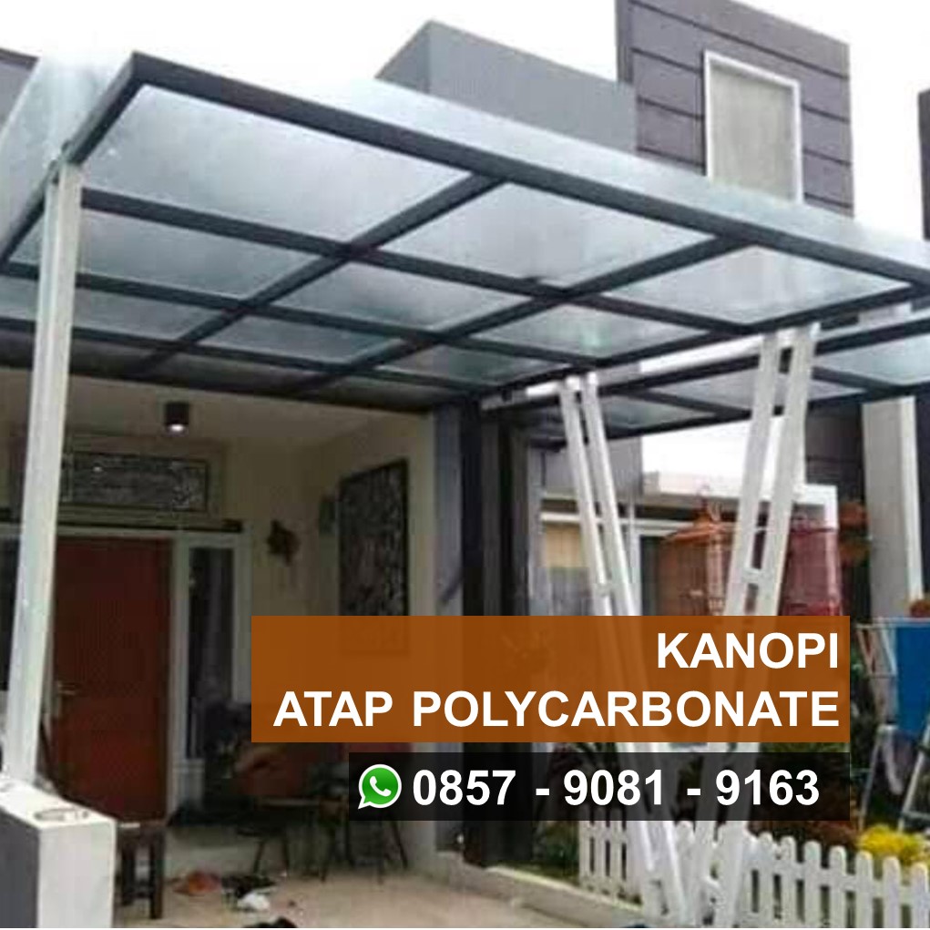 Biaya pemasangan kanopi polycarbonate bekasi per meter