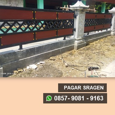 jasa pembuatan pagar gerbang pintu sragen