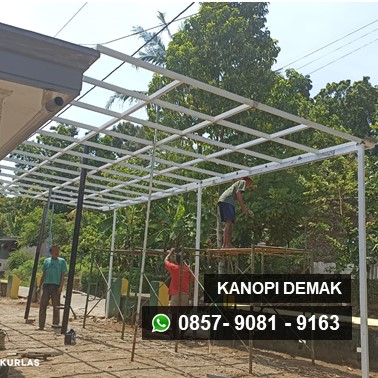 Biaya pasang kanopi di Demak