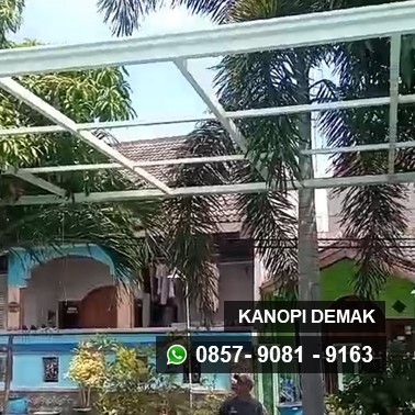 Harga kanopi di Demak per meter