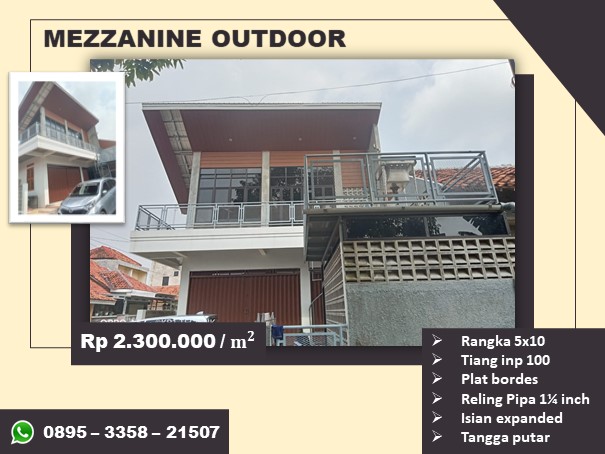 Biaya mezzanine outdoor Brebes