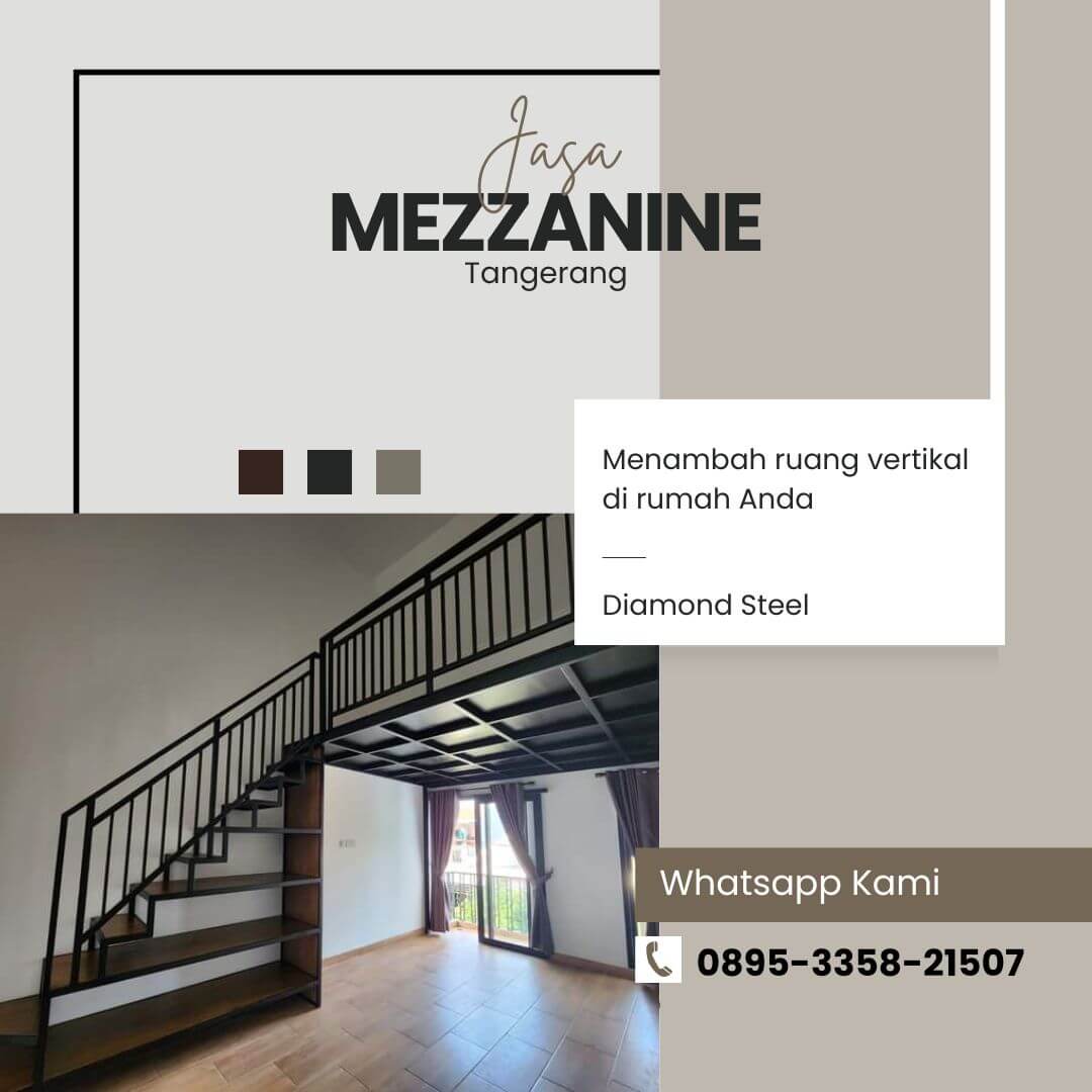 Biaya pembuatan mezzanine Tangerang per meter